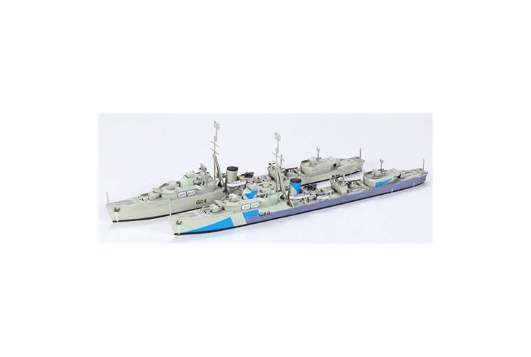 Tamiya 31904 British Destroyer O Class 1:700 Plastic Model Kit