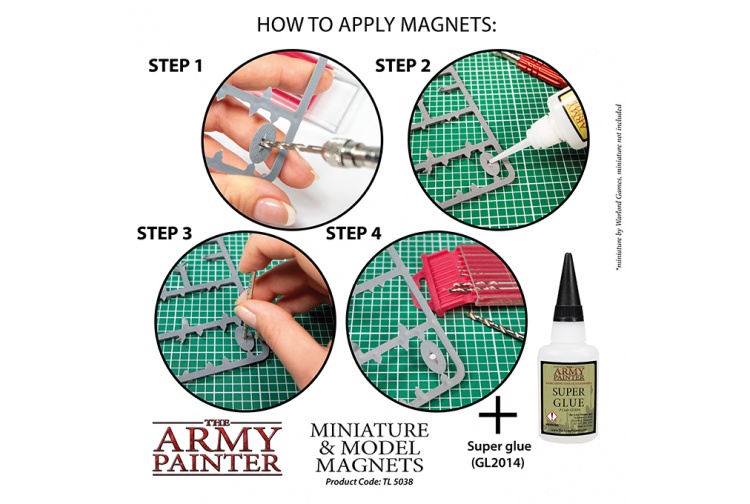 The Army Painter TL5038 Miniture And Model Magnets 3
