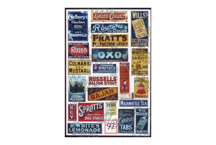 TINY SIGNS TSO97 ENAMEL ADVERT SIGNS