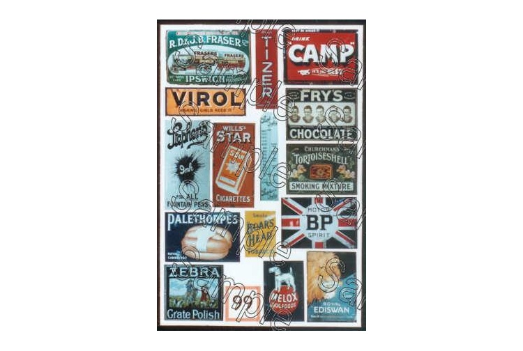 TINY SIGNS TSO99 ENAMEL ADVERT SIGNS
