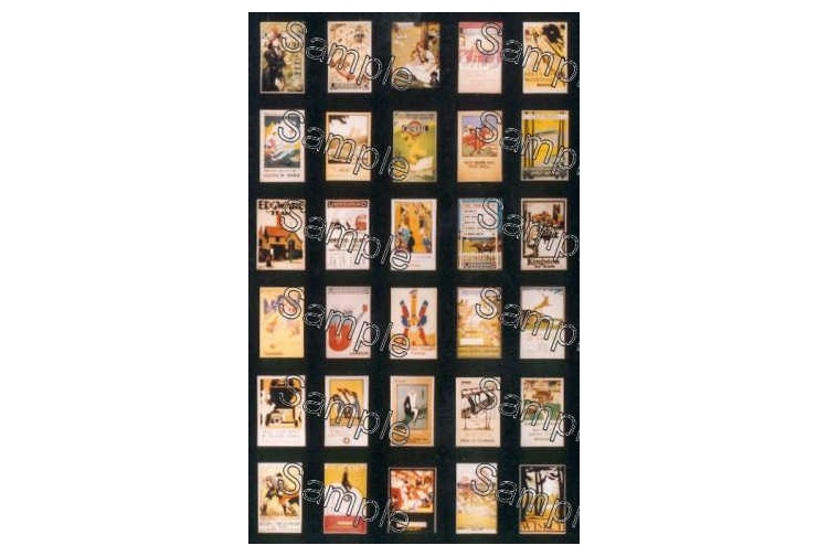 TINY SIGNS TSOO137 LONDON TRANSPORT TRAVEL POSTERS PRE 1930