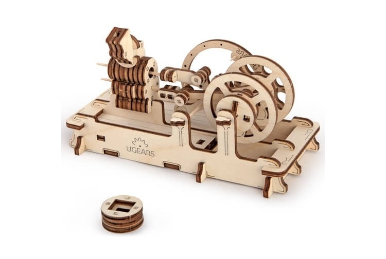 UGears Pneumatic Engine Mechanical Construction Model Kit