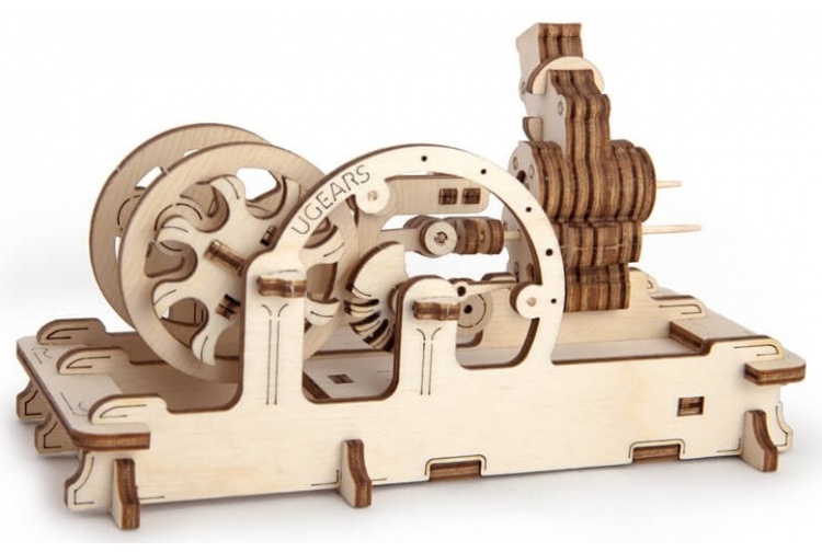 UGears Pneumatic Engine 03