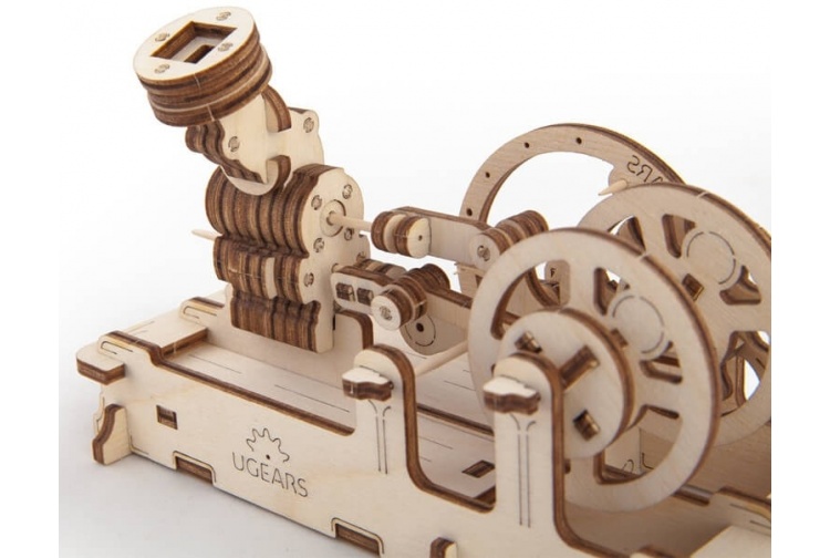 UGears Pneumatic Engine 06