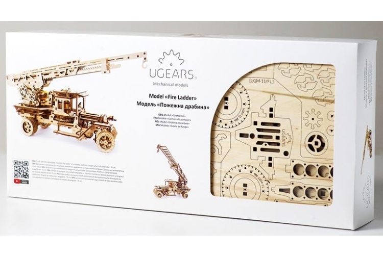 Ugears UG70022 Model Fire Ladder Truck Ladder Package