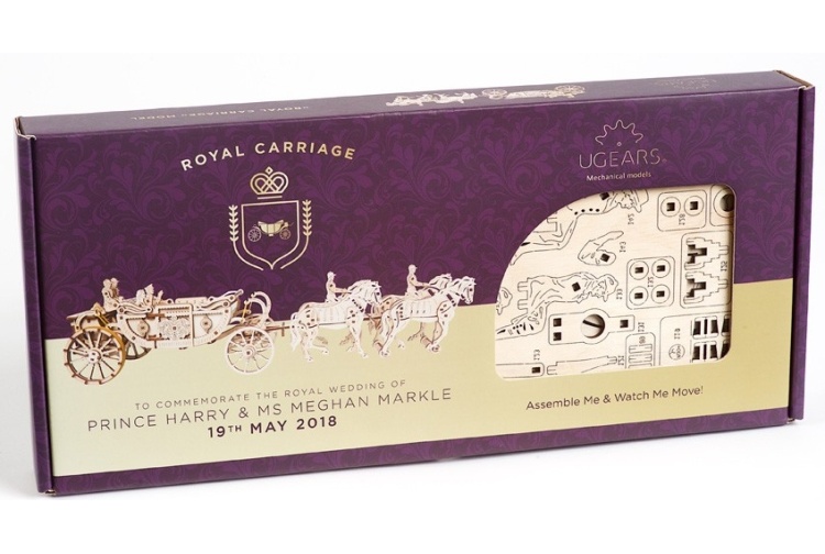 Ugears UG70050 Model Royal Carriage Package