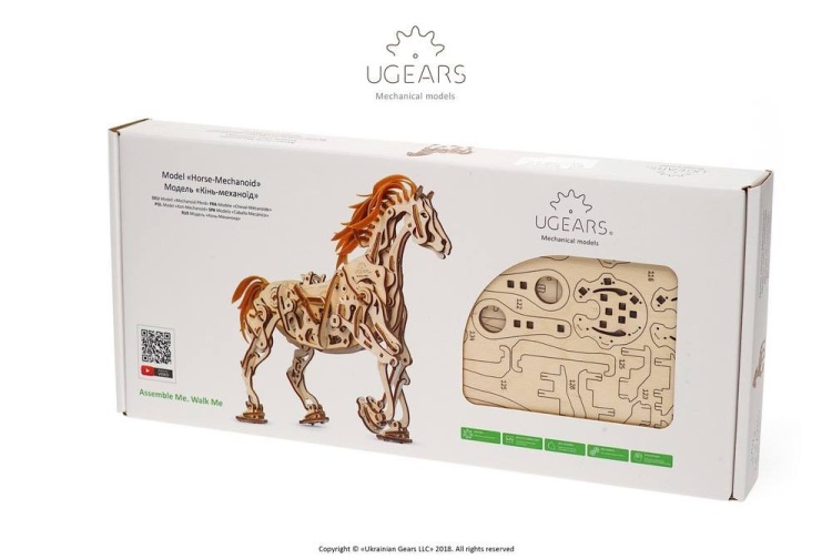 Ugears UG70054 Model Horse-Mechanoid Package