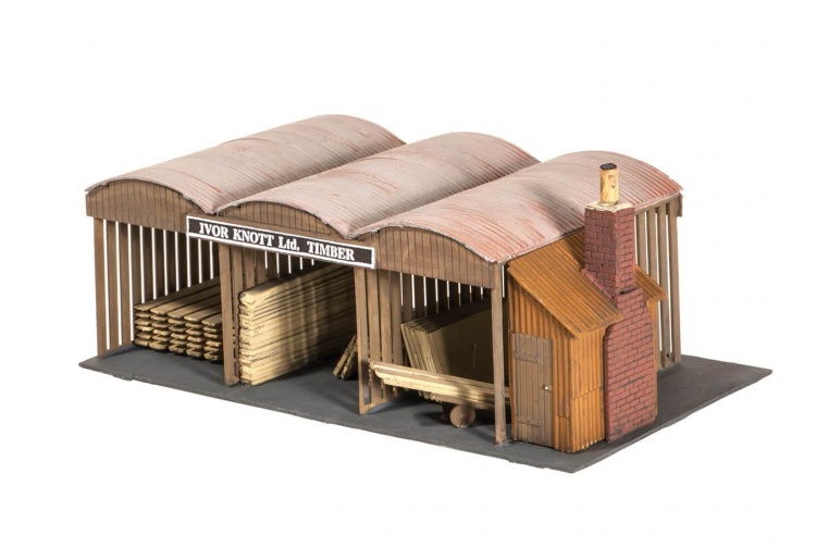 Wills Kits SS73 Timber Yard OO Gauge Plastic Kit
