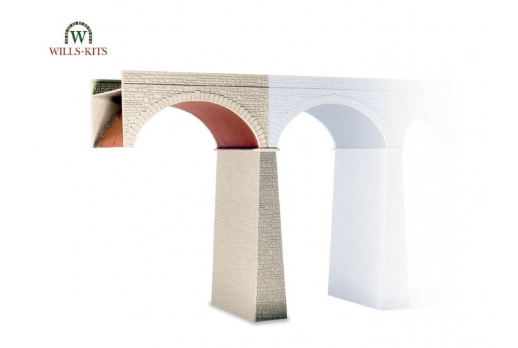 Wills Kits SS81 Extra Arch and Pier OO Gauge Plastic Kit