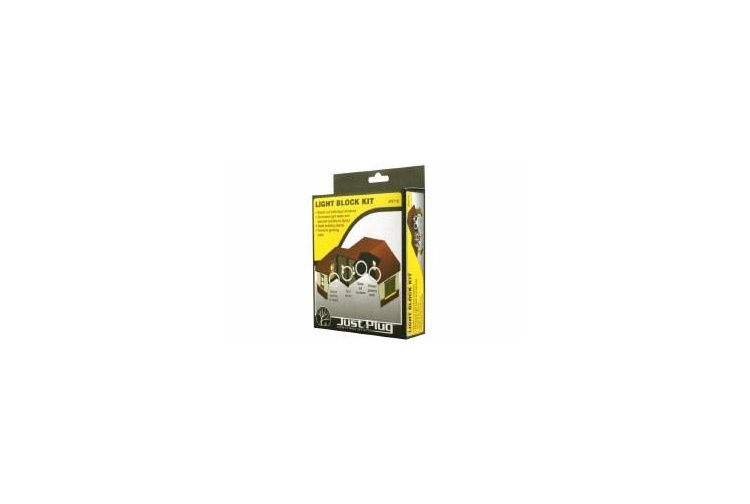 Woodland Scenics WJP5716 Light Block Kit For Just Plug Lighting System Box