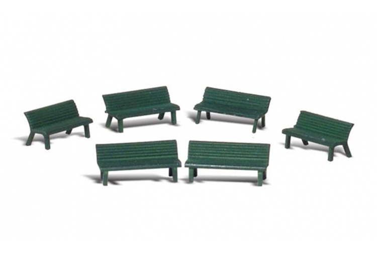 Woodland Scenics A1879 Accents Park Benches