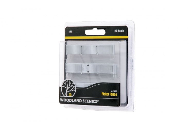 Woodland Scenics A2984 HO Gauge Picket Fence Package