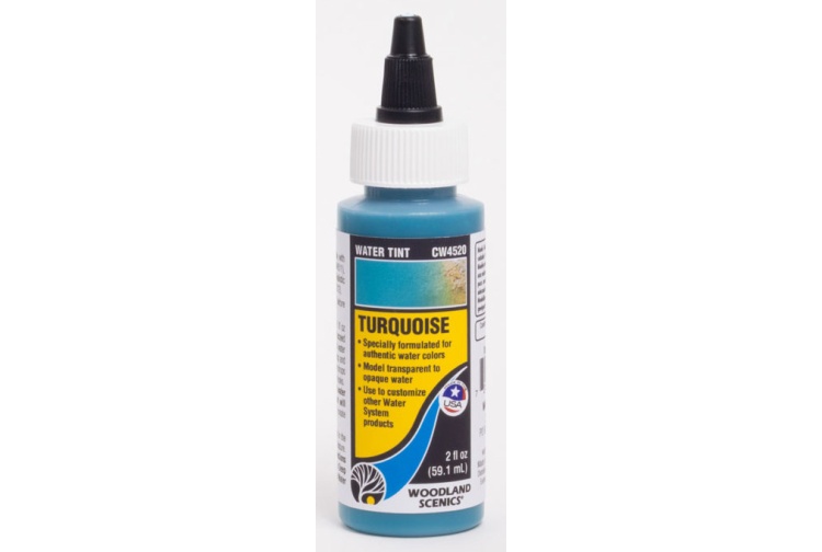 Woodland Scenics CW4520 Water Tint Turquoise