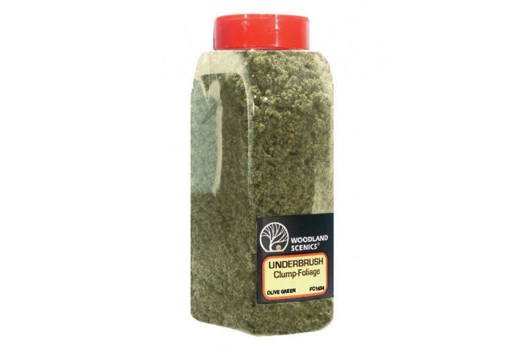 Woodland Scenics FC1634 Underbrush Olive Green (Shaker)