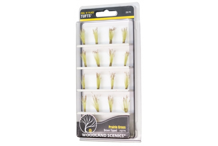 Woodland Scenics FS779 Brown Tipped Prairie Grass Package