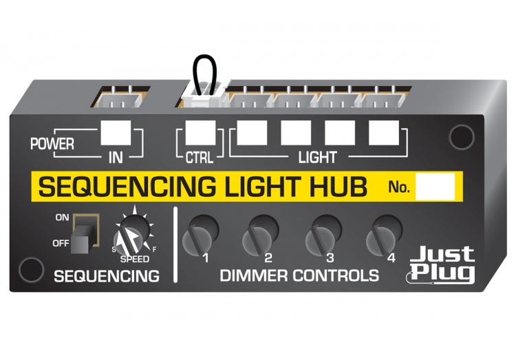 Woodland Scenics Just Plug JP5680 Sequencing Light Hub