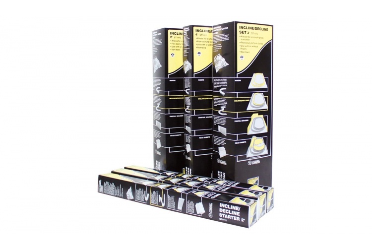 Woodland Scenics WST1416 3% In 2 Feet Incline/Decline Set 0-4.5 Inches (6) Package