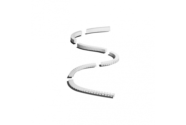 Woodland Scenics ST1416 Incline/Decline Set (Pack of 6)