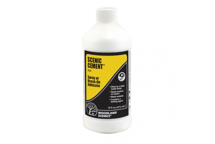 Woodland Scenics S191 Scenic Cement 16 Fl Oz