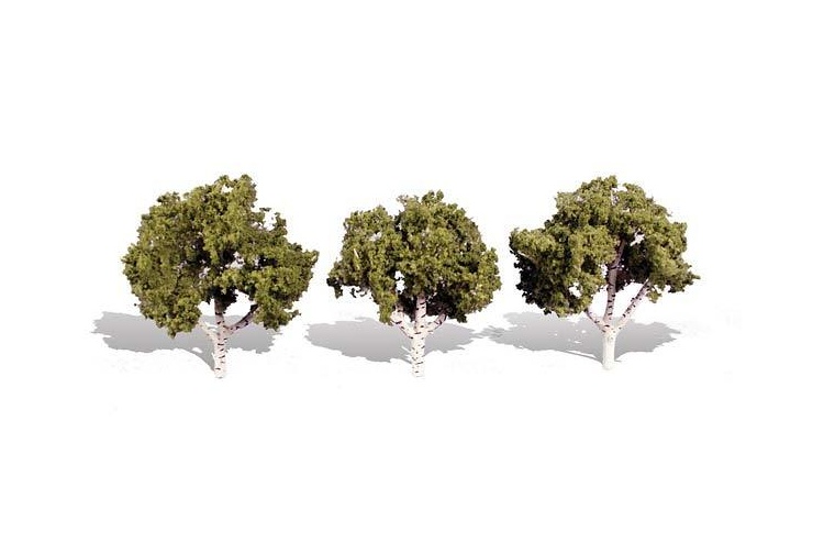 Woodland Scenics WTR3534 Waters Edge Birch Tree 3-4 inch