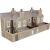 Metcalfe PN177 Low Relief Terraced House Backs N Gauge Card Kit Metcalfe PN177 Low Relief Terraced House Backs N Gauge Card Kit