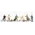 Woodland Scenics A1892 Scenic Accents Uniformed Travellers (pack of 10)