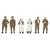 Bachmann-Scenecraft-36-409-WW1-Medical-Staff-and-Soldiers-x-6-Figures