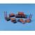 Modelscene 5062 OO Gauge Trunks, Suitcases and Trolley Sack Trucks