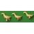 Springside A4 Unpainted Whitemetal Geese (Flock of 5)