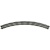 Bachmann 36-609 Double Curve 3rd Radius 505mm Arc 45 Degrees