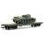 Bachmann 38-726 WD 50T Warflat Bogie Wagon WD Bronze Green With Cromwell MKIV Tank