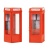Bachmann 44-0503 K8 Phone Boxes (2) Bachmann 44-0503 K8 Phone Boxes (2)
