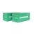 Dapol-4F-028-055 Evergreen 20ft Container Twin Pack gaugemaster-da4f-028-055-20ft-evergreen-twin-pack