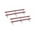 Hornby R8674 OO Scale Benches (Pack of 2) Hornby R8674 OO Scale Benches (Pack of 2)