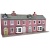 Metcalfe PN174 Low Relief Red Brick Terraced House Fronts