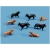 Modelscene 5102 OO Gauge Dogs Figure Set