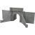 Metcalfe PN143 Tunnel Entrances Single Track (Pack of 2) N Gauge Card Kit