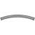 HORNBY R607 DOUBLE CURVE 2ND RADIUS