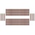 Ratio 437 Modern Wooden Fencing OO Gauge Plastic Kit
