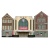 Superquick Kits SQC02 Cinema, Post Office & Shop OO Scale Model Card Kit