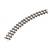 Peco ST-412 Setrack 00-9 Gauge Double Curve, 1st Radius (Pack of 4) st-412